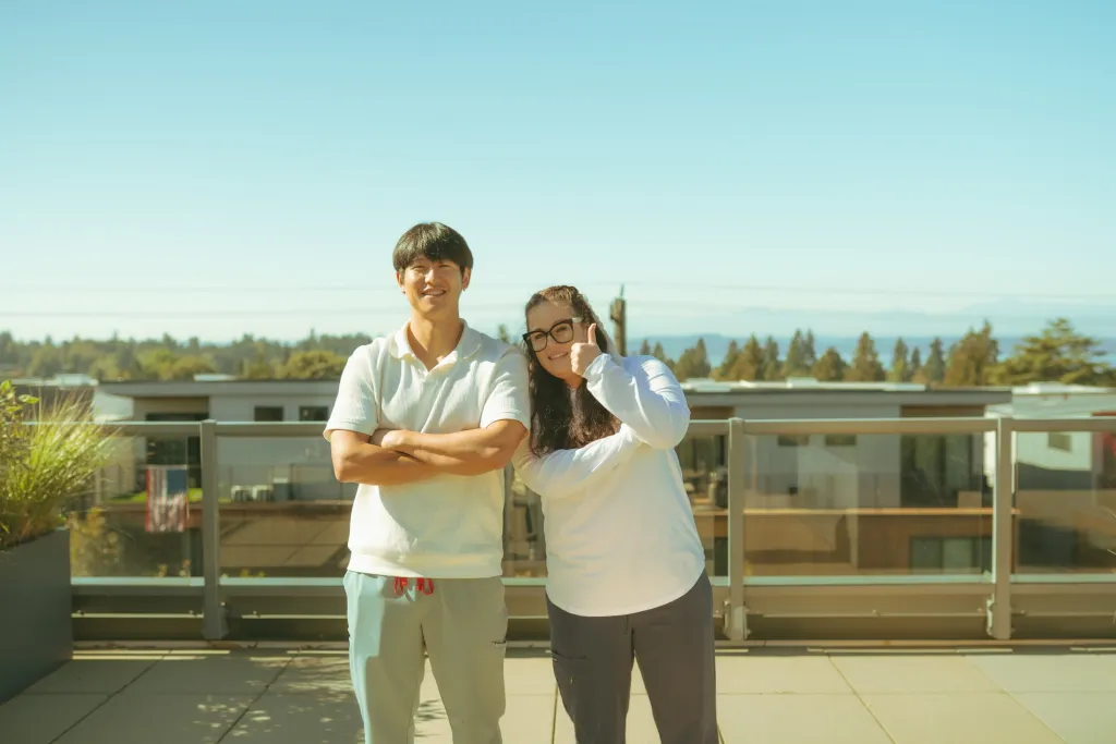 photo of 2 staff members